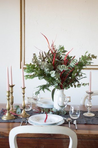 La mesa de Navidad, por Antic&Chic