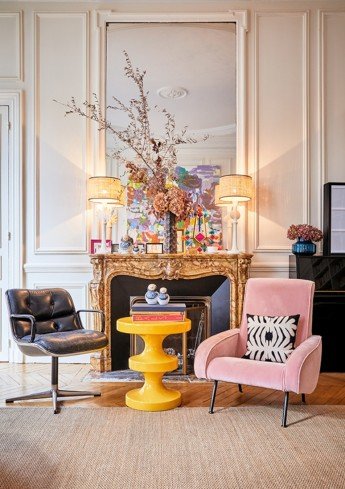 Bohemio y elegante apartamento en París