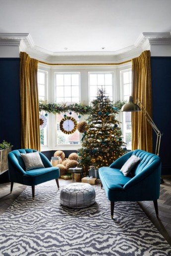 Esta casa ya está lista para Navidad