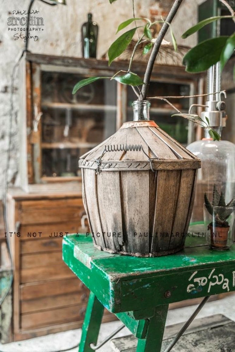 Tienda de jardinería con encanto industrial