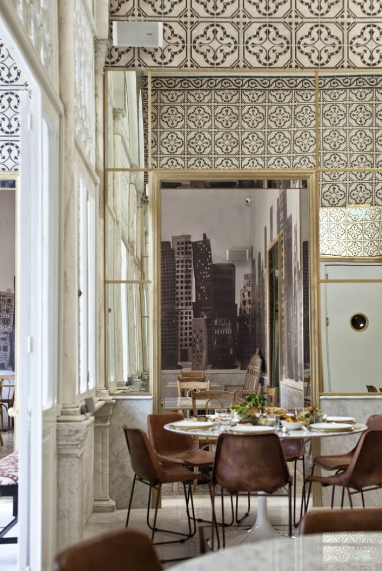 Un restaurante que nos hace soñar con las mil y una noches...