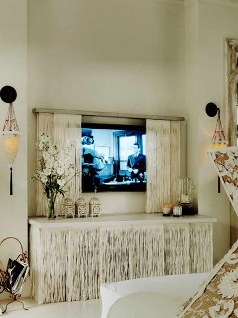 Decorar con blanco para una casa con glamour