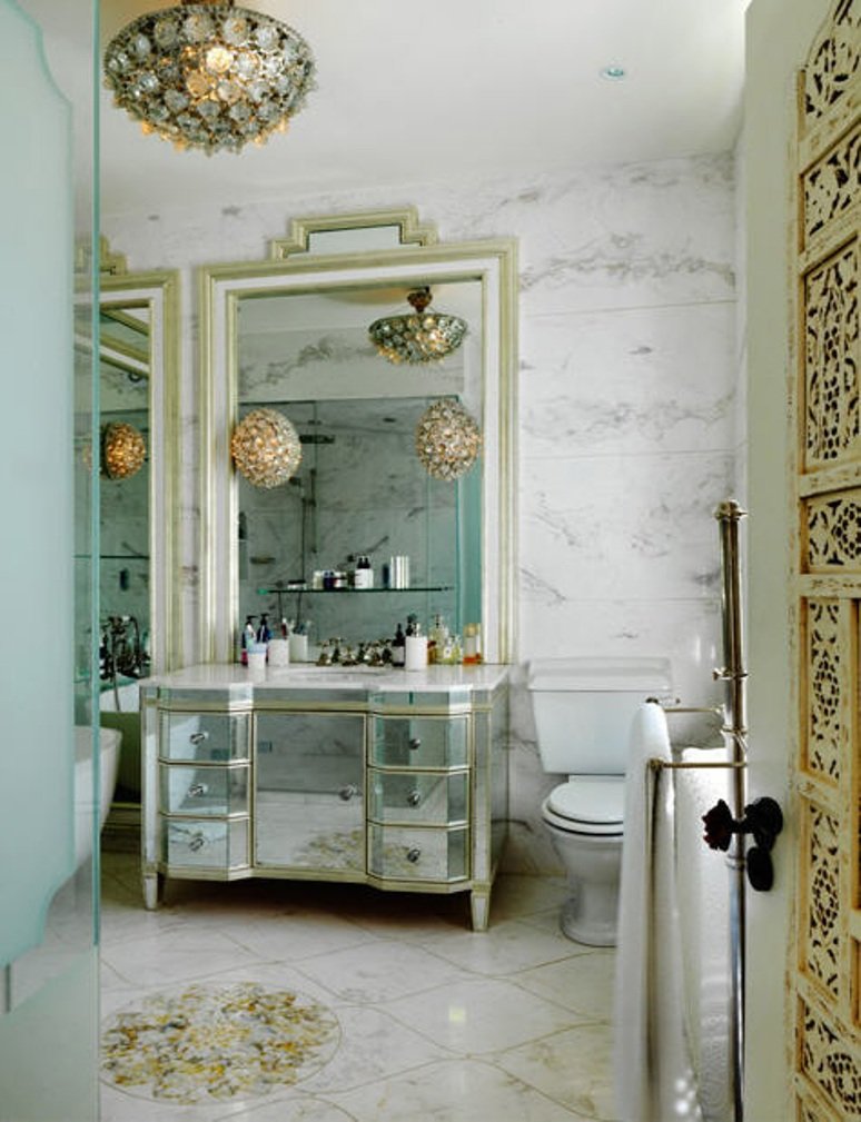 Decorar con blanco para una casa con glamour