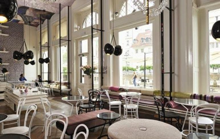 Una cafetería espectacular y coqueta