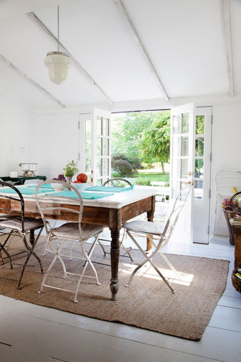 Una antigua granja transformada en casa de playa