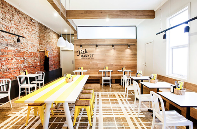 Un restaurante refrescante y lleno de vitaminas