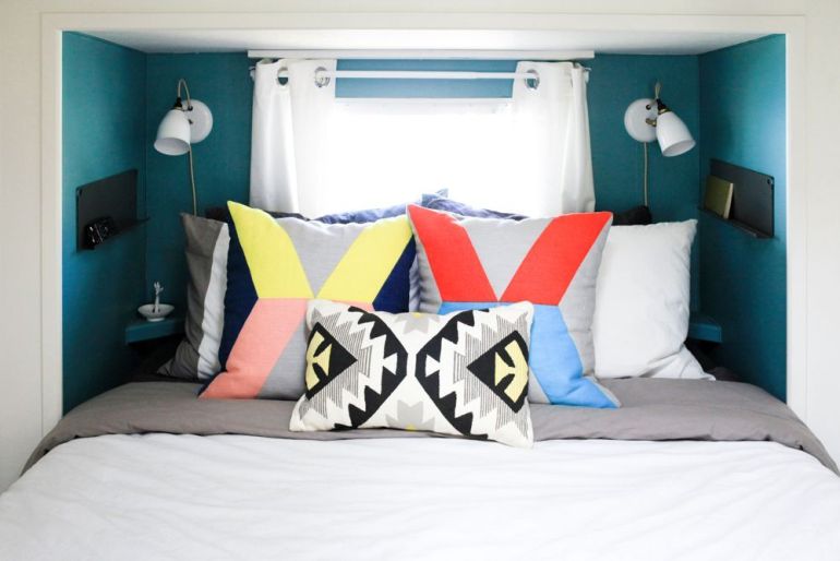 Una caravana llena de ideas para espacios pequeños