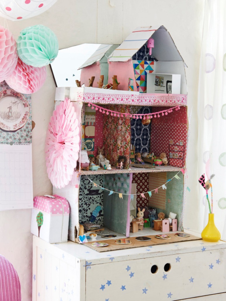 Una casa crafty y llena de creatividad