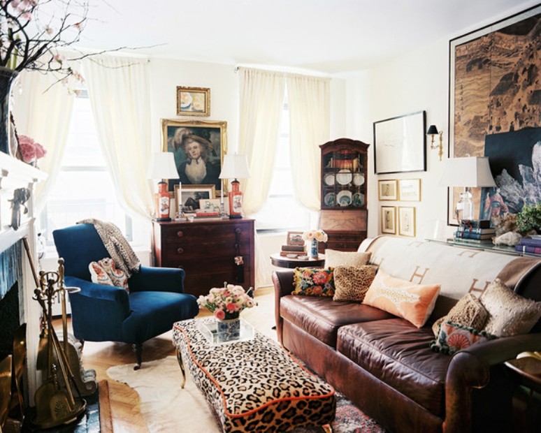 Un glamour muy ecléctico en el Upper East Side