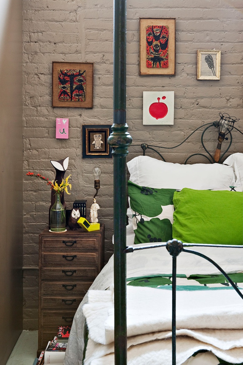 Eclecticismo y color para un bohemio en NY