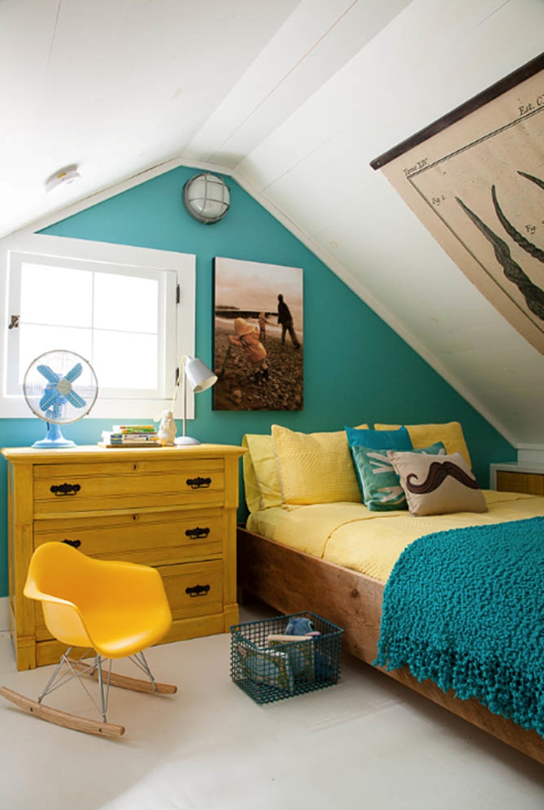 Una casa llena de color lista para el otoño