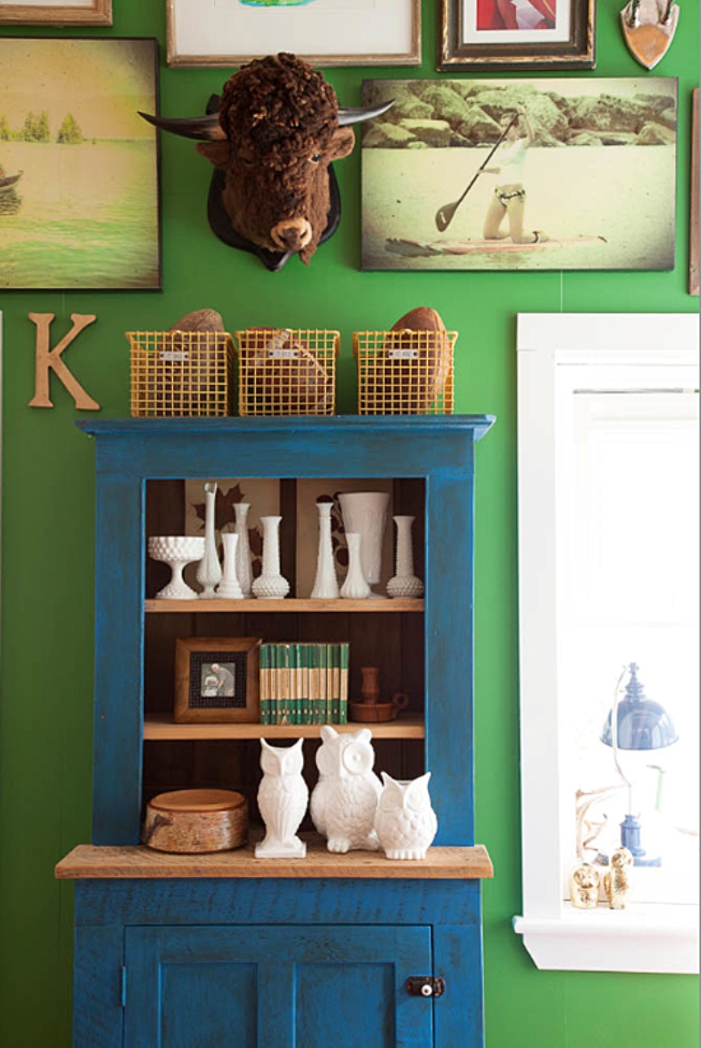 Una casa llena de color lista para el otoño