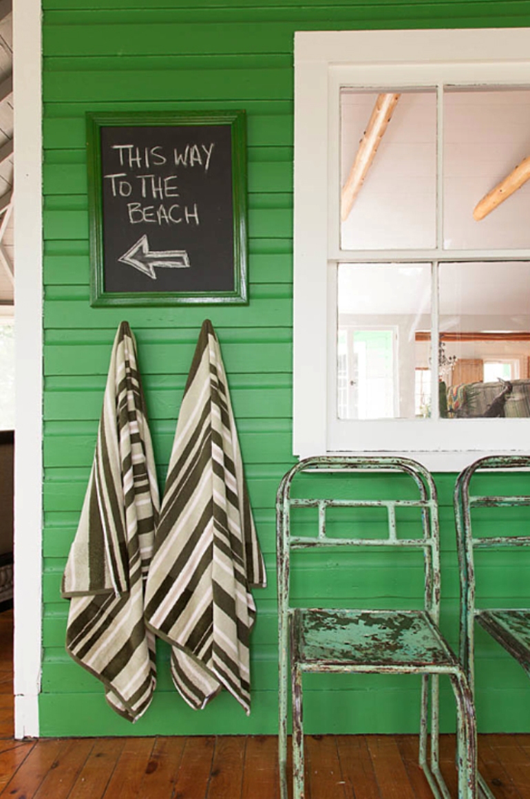 Una casa llena de color lista para el otoño