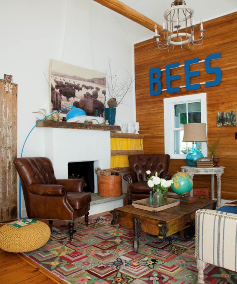 Una casa llena de color lista para el otoño