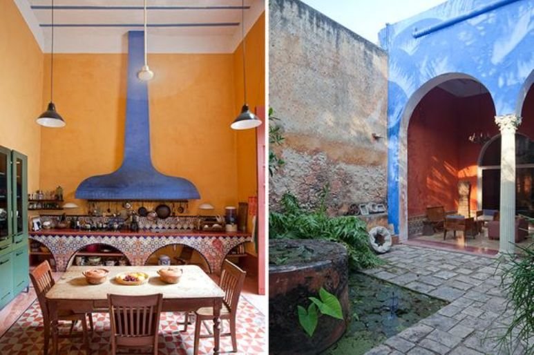 Estilo colonial en la costa del Yucatán