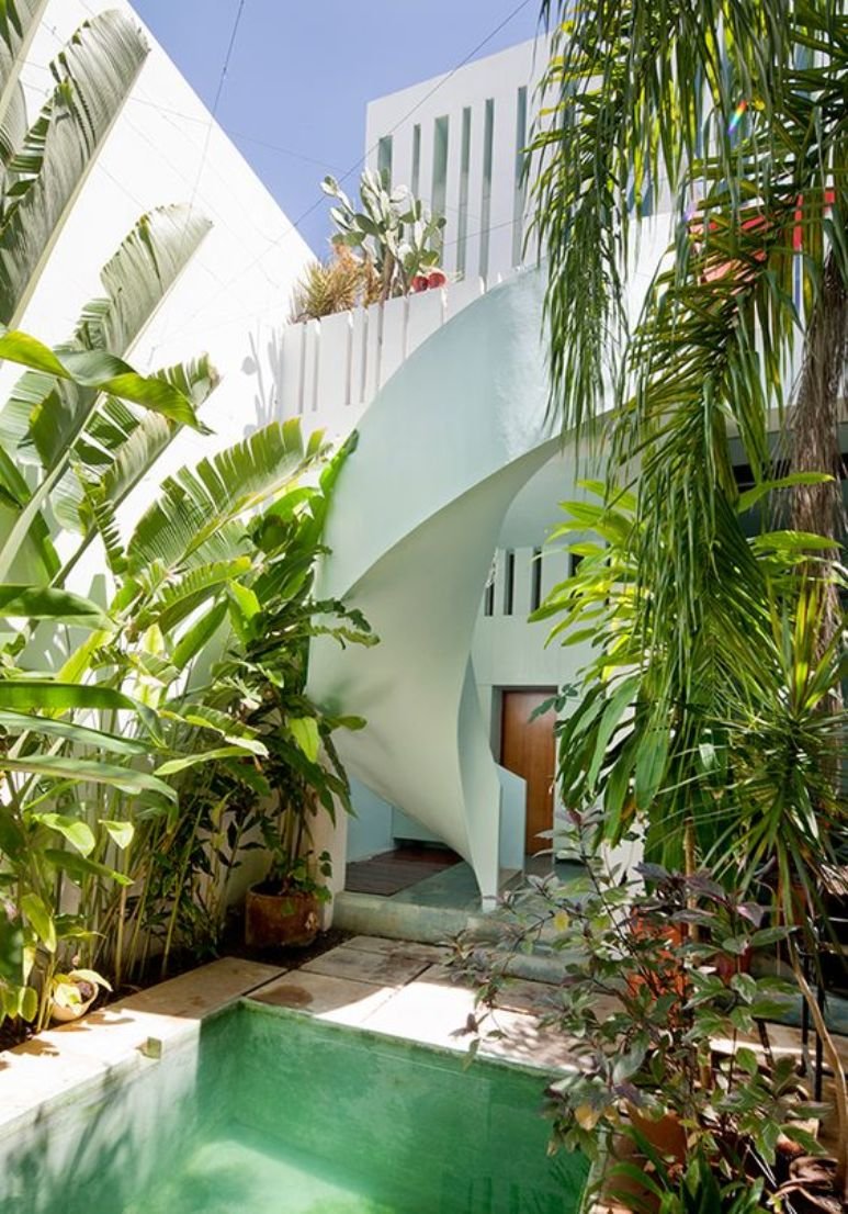 Estilo colonial en la costa del Yucatán