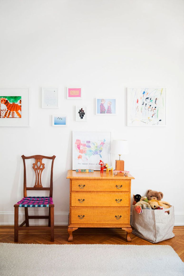 Amor por el color y por las piezas con historia