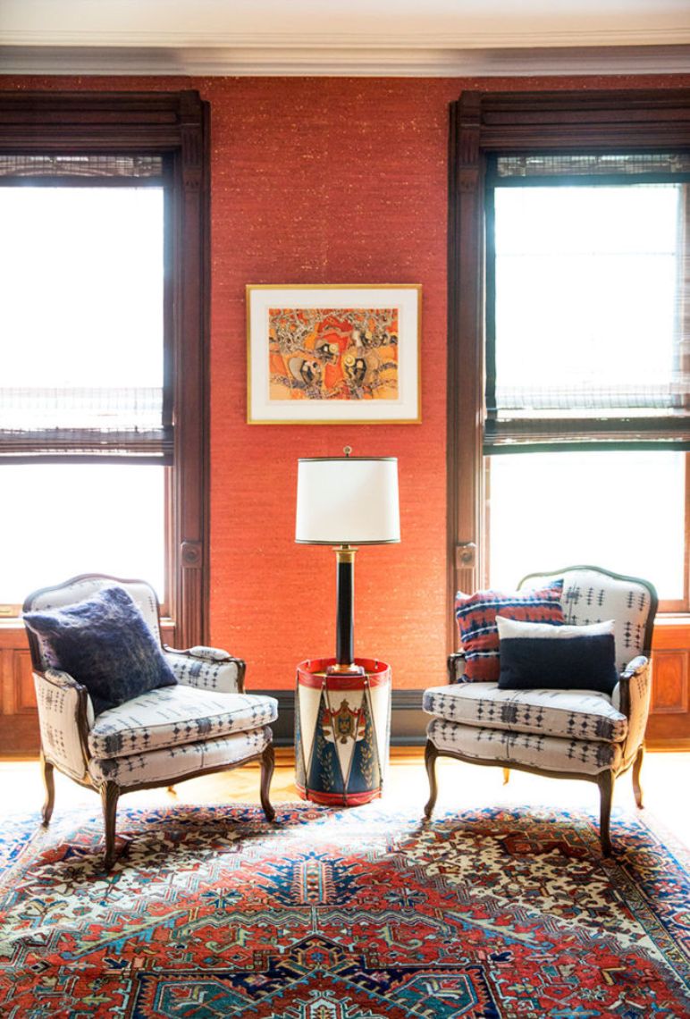 Amor por el color y por las piezas con historia