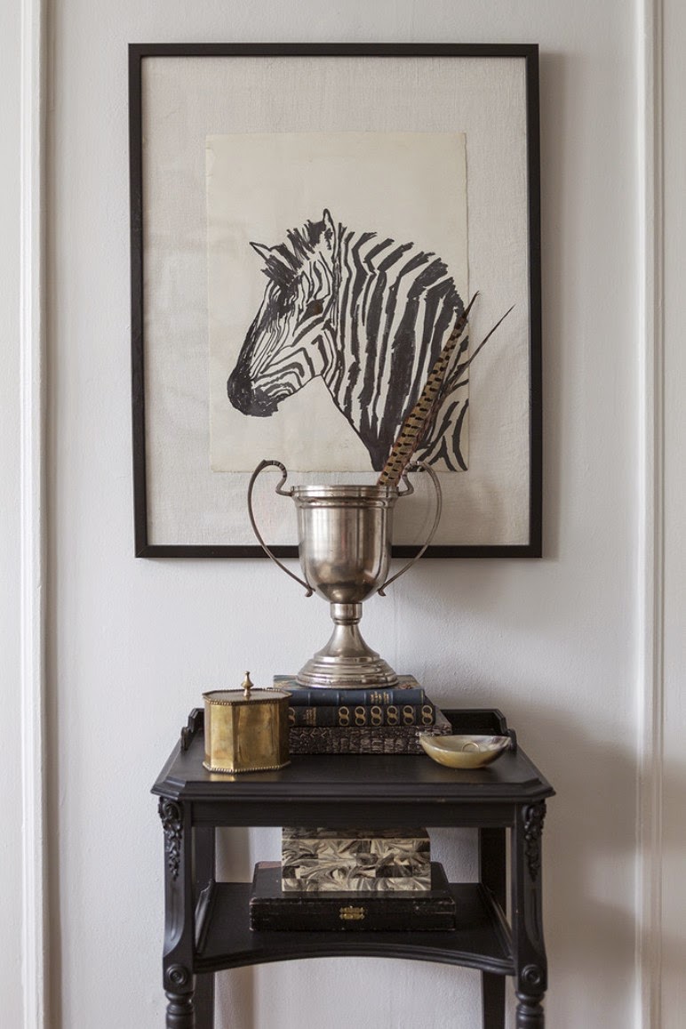 Una decoración masculina que juega con los claroscuros