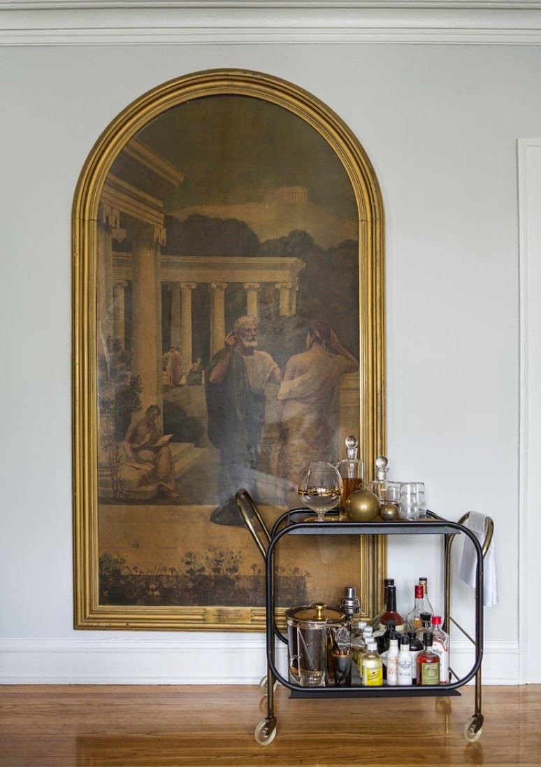 Una decoración masculina que juega con los claroscuros