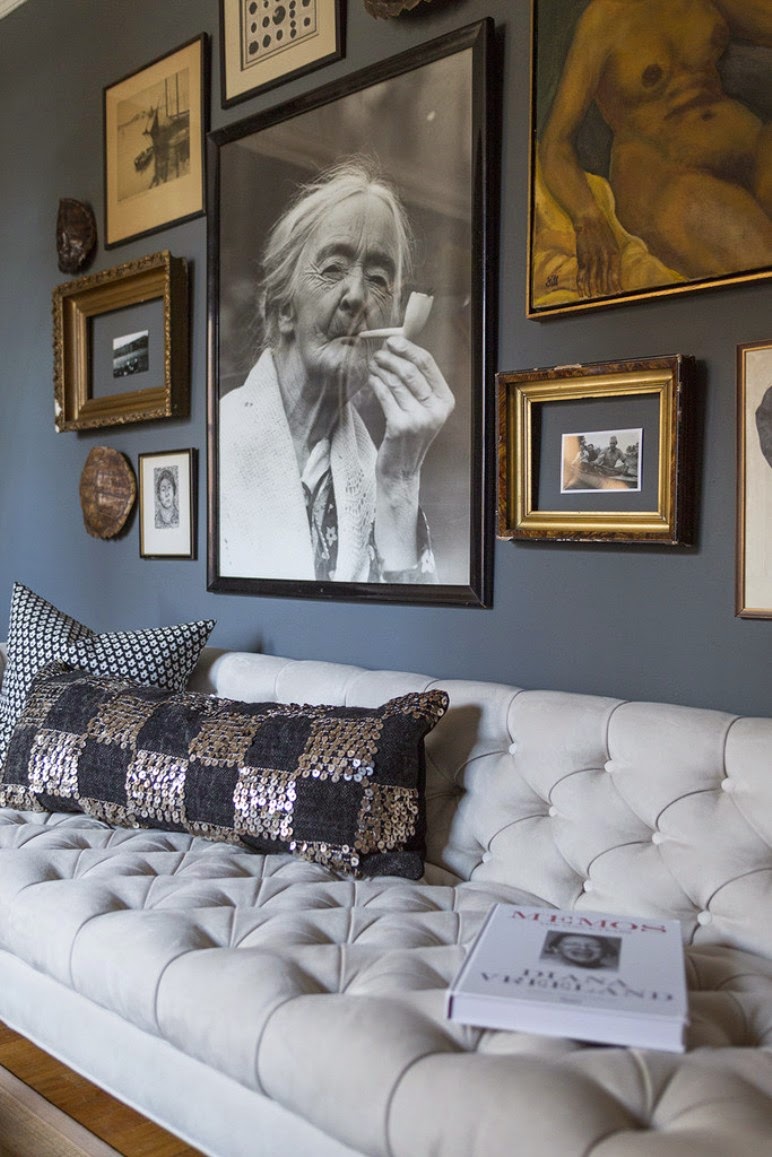 Una decoración masculina que juega con los claroscuros