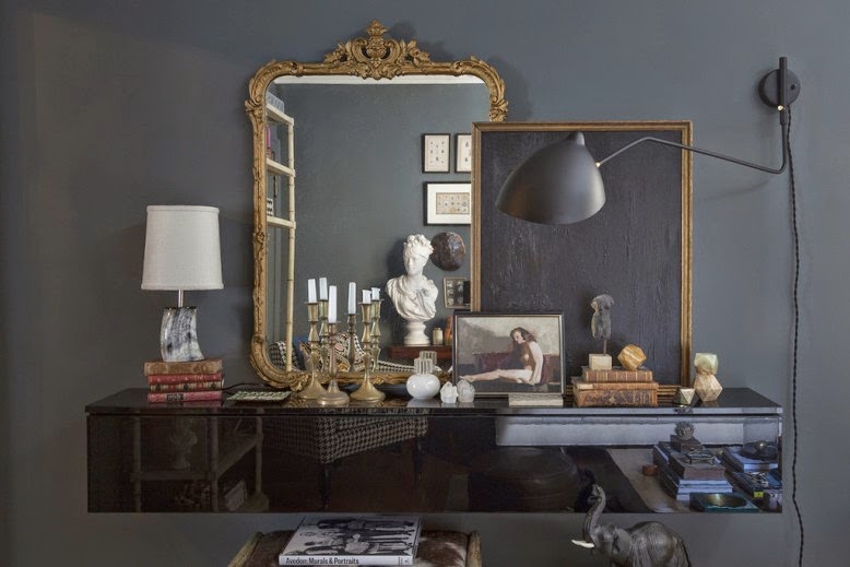 Una decoración masculina que juega con los claroscuros