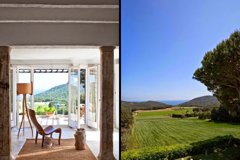 La casa de una artista en la Costa Brava