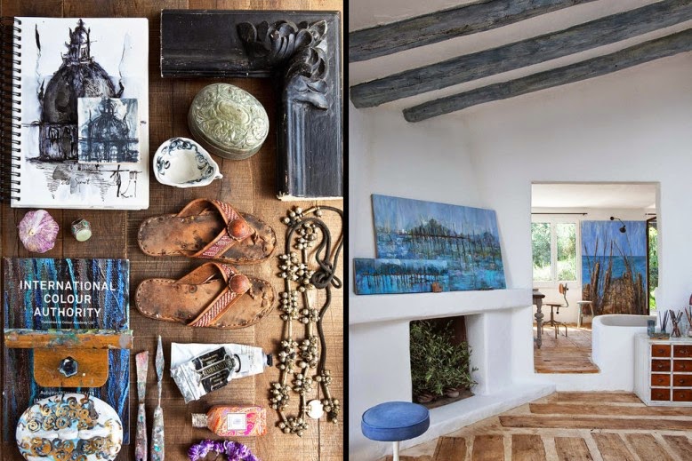 La casa de una artista en la Costa Brava