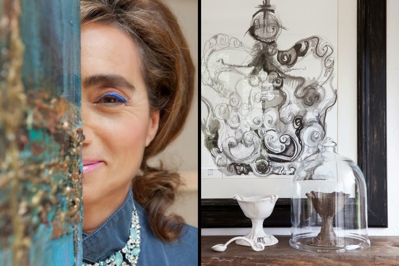 La casa de una artista en la Costa Brava