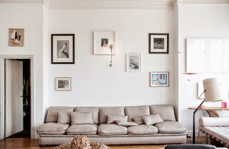 Eclecticismo en un apartamento en París