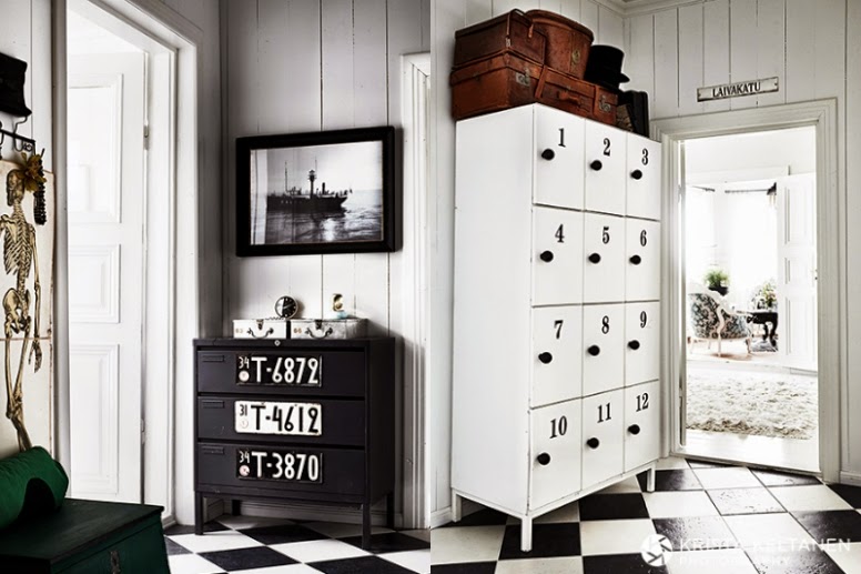 La mezcla de moda: industrial y Chic