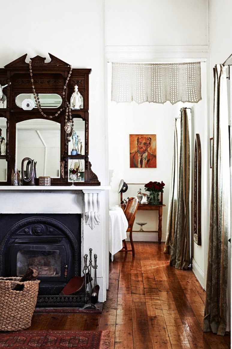 Una casa vestida para el otoño