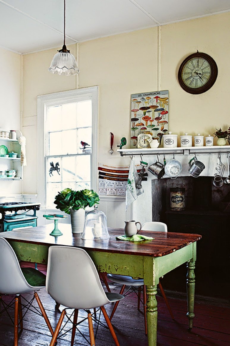 Una casa vestida para el otoño