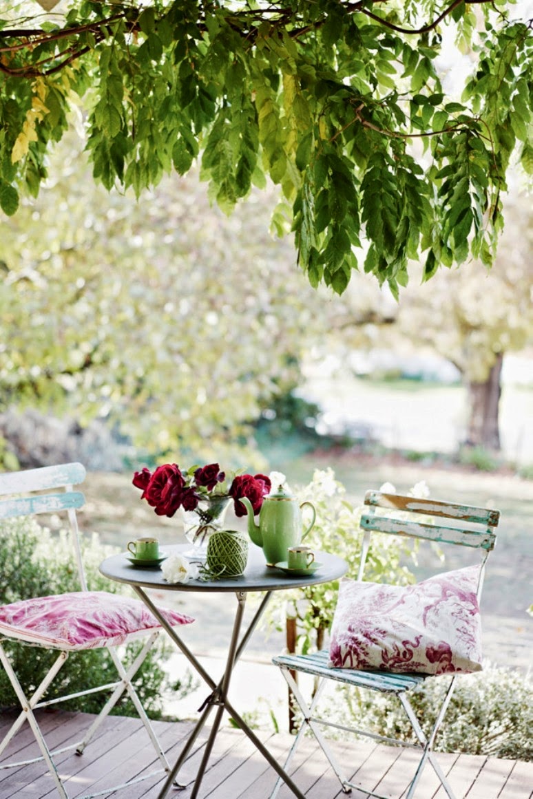 Una casa vestida para el otoño