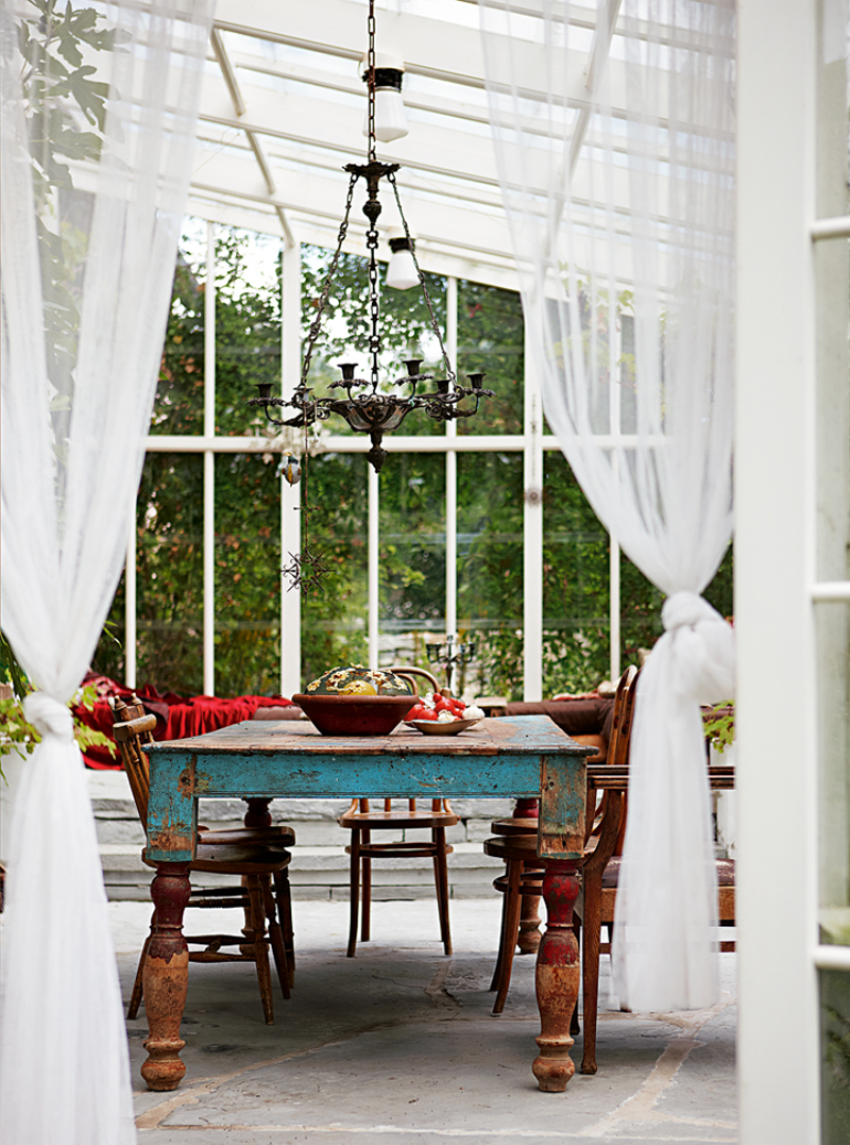 Una acogedora casa de verano