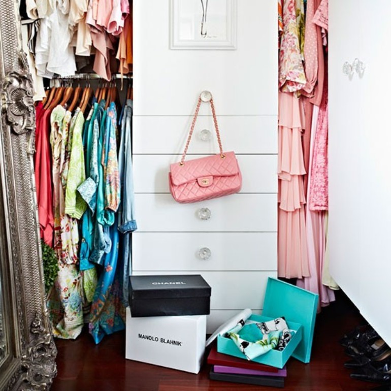 Una casa femenina y glamurosa