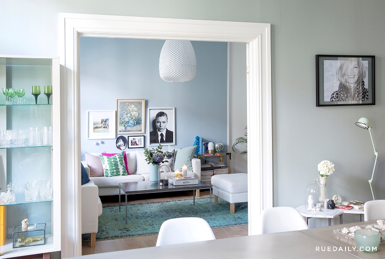 Un apartamento noruego soleado y suave