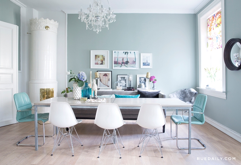 Un apartamento noruego soleado y suave