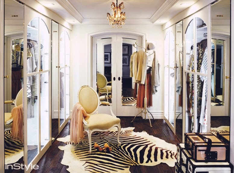 Una casa con glamour fresco