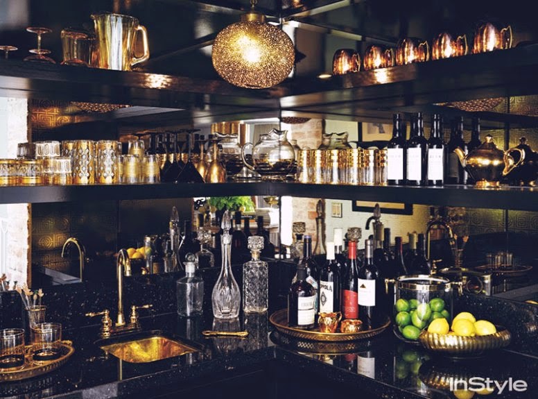 Una casa con glamour fresco