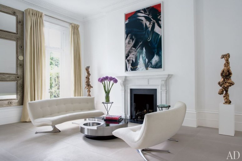 Una antigua casa en Londres llena de arte