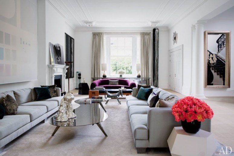 Una antigua casa en Londres llena de arte