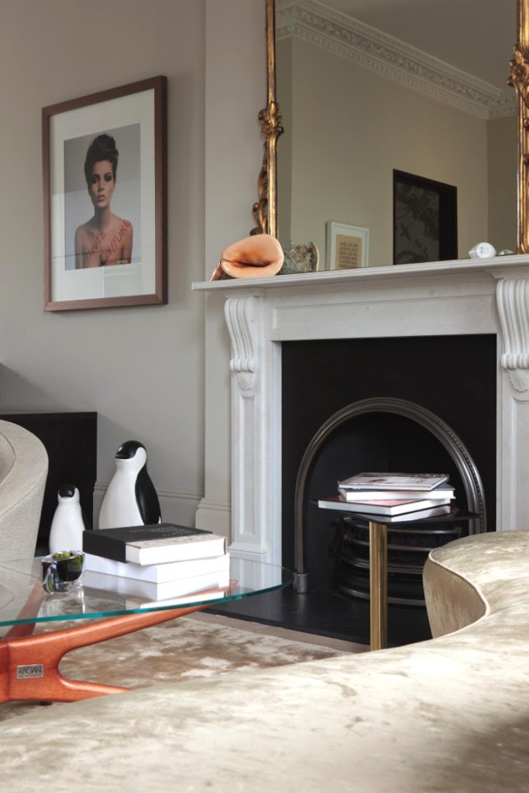 Elegancia sobria y glamour londinense