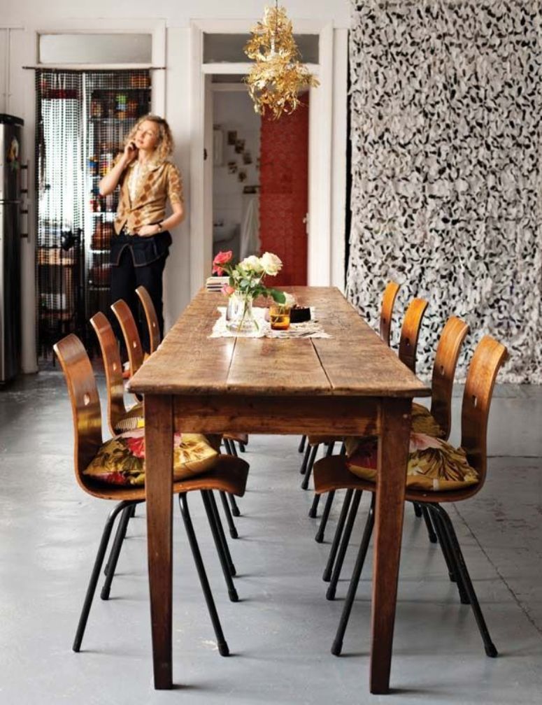 El espíritu bohemio de un apartamento londinense