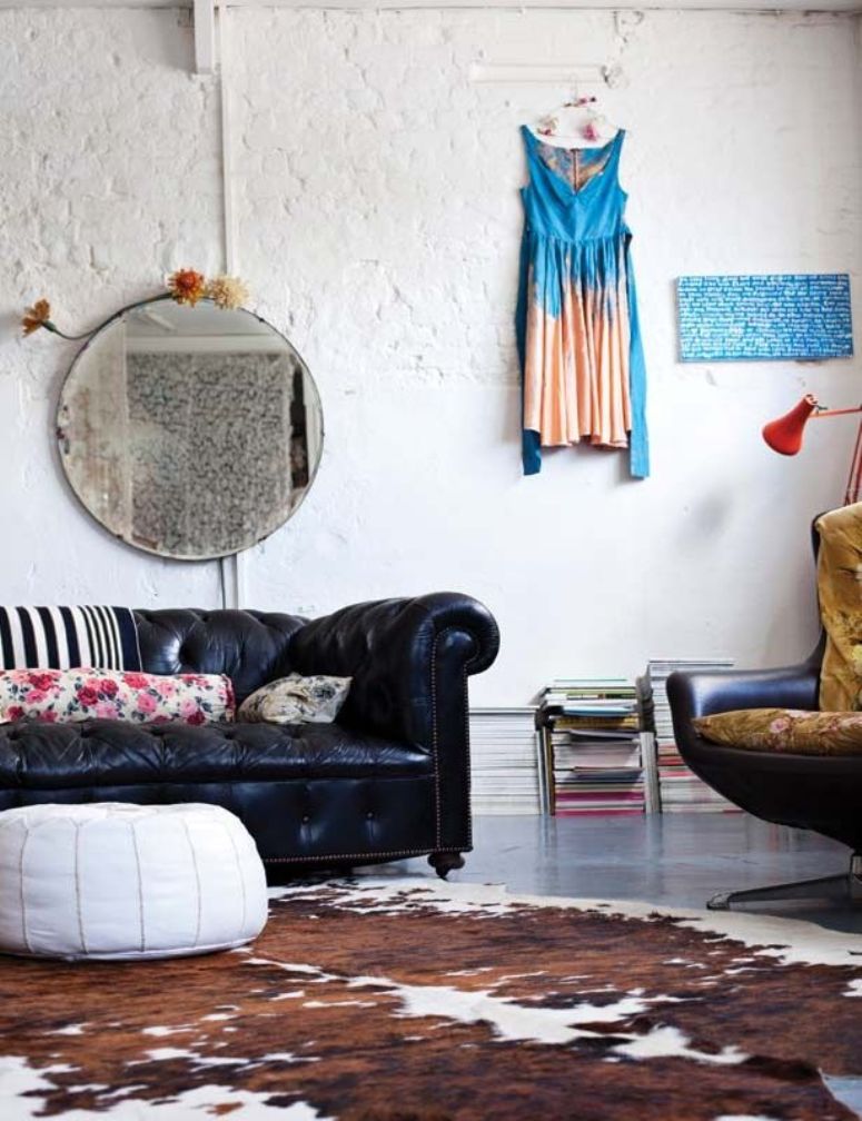 El espíritu bohemio de un apartamento londinense