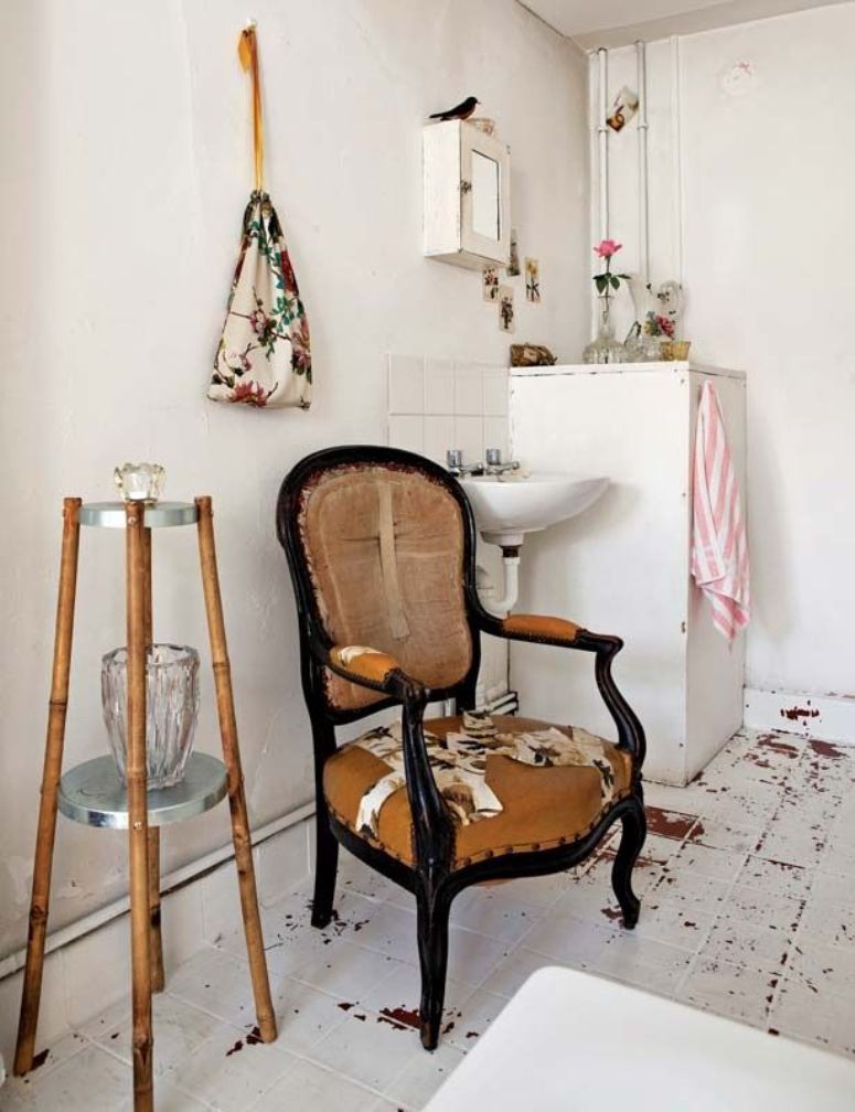 El espíritu bohemio de un apartamento londinense