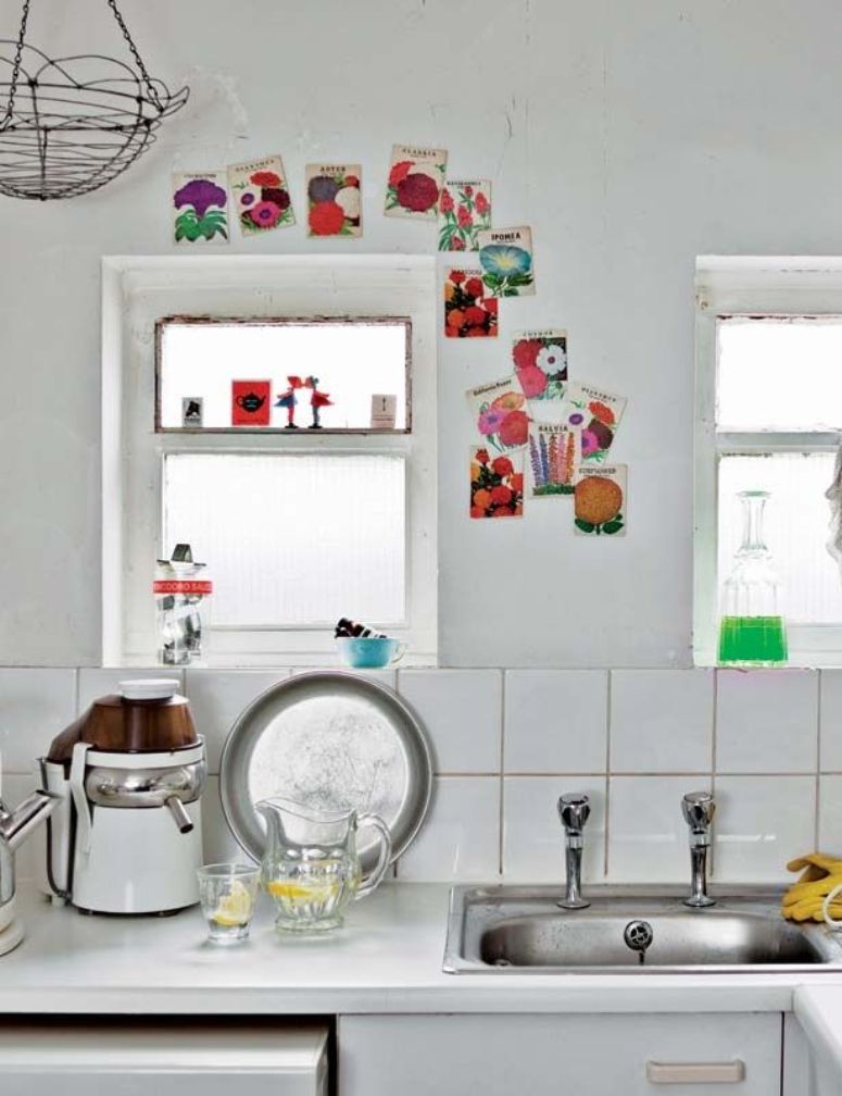 El espíritu bohemio de un apartamento londinense