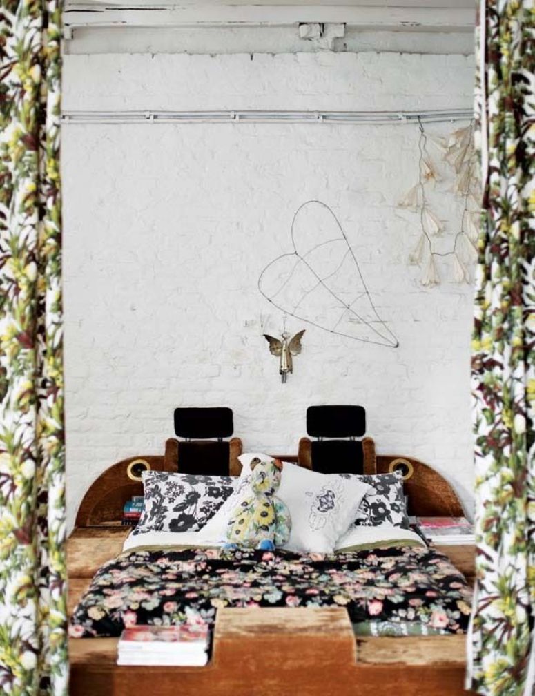 El espíritu bohemio de un apartamento londinense