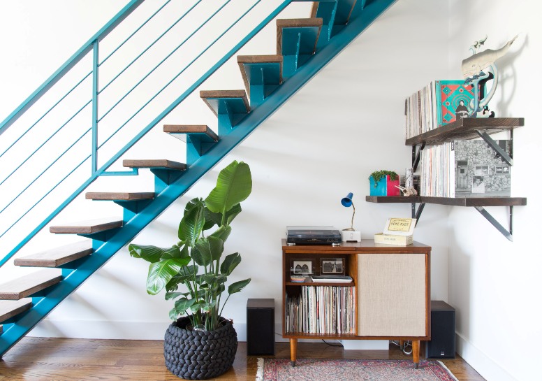 Un apartamento en Brooklyn lleno de color