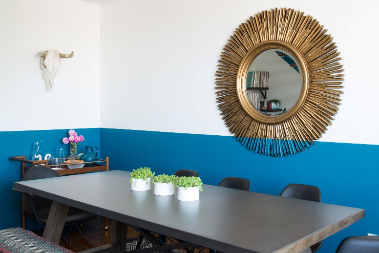 Un apartamento en Brooklyn lleno de color